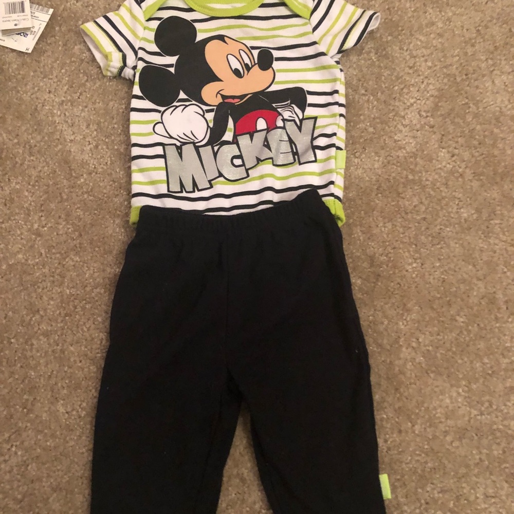 Baby boy Mickey Mouse outfit